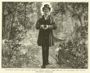 Illustratie voor Martin Chuzzlewit