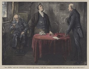 Illustratie voor Martin Chuzzlewit
