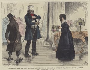Illustratie voor Nicholas Nickleby door Frederick L. Bernard