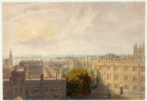 Uitzicht vanuit de Radcliffe-bibliotheek