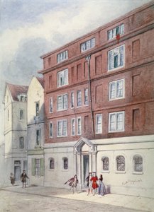 Woning van Titus Oates, Oat Lane, City of London.