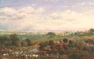 Londen vanaf Islington Hill