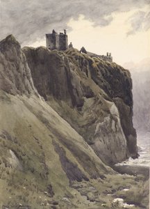 Oud kasteel, Dunottar door Frederick Noel Paton