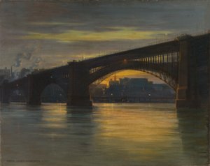 De brug door Frederick Oakes Sylvester