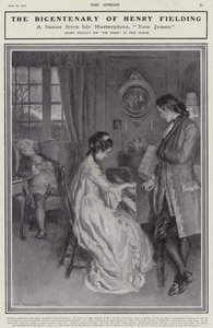 Een Scène uit Tom Jones van Henry Fielding door Frederick Pegram