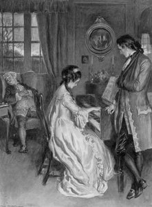 Een scène uit Henry Fielding