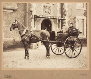 Koning George V en koningin Mary, ca. 1890