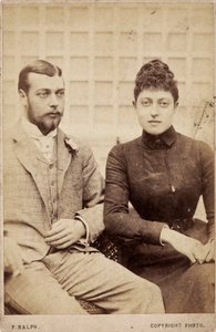 Prins George en prinses Victoria door Frederick Ralph