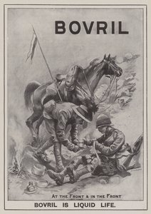 Advertentie, Bovril (gravure) door Frederick William Burton