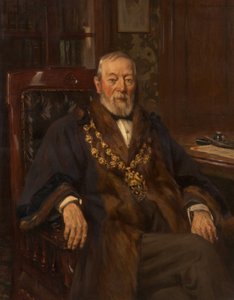 Portret van Abraham Crompton door Frederick William Jackson