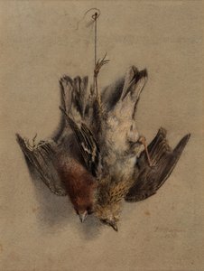 Stilleven, Leeuweriken door Frederick William Jackson