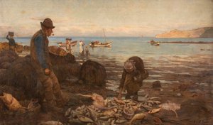 De oogst van de zee door Frederick William Jackson