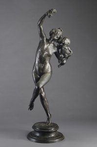Bacchante en jonge faun