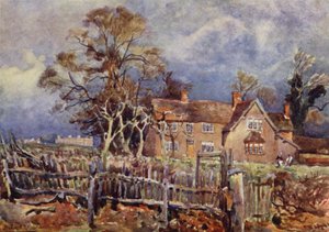 Arbury, Geboorteplaats van George Eliot door Frederick William Newton Whitehead