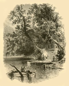 Noordtak van de Susquehanna bij Hunlocks, 1874