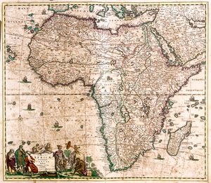Afrika door Frederick de Wit
