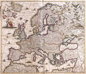 Europa door Frederick de Wit