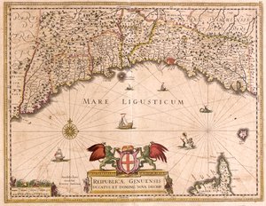 Ligurië, Italië door Frederick de Wit
