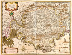 Provence, Frankrijk door Frederick de Wit