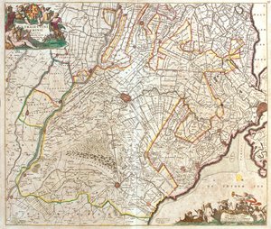 Utrecht, North Holland, Limburg, Gelderland, Netherlands door Frederick de Wit