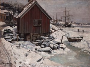 Winter door Frederik Collett