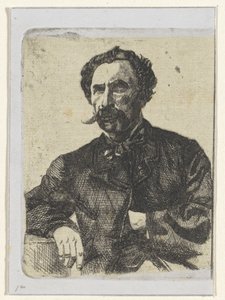 Portret van Samuel Verveer door Frederik Hendrik Weissenbruch