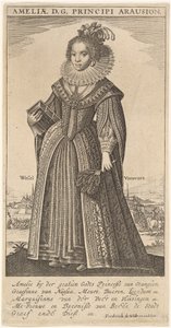 Amalia, Vrouw van Frederik Hendrik, Prins van Oranje door Frederik de Wit