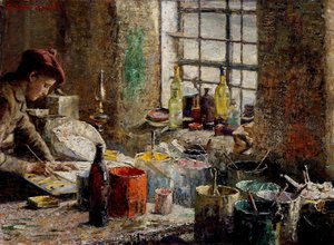 Het Atelier van de Schilder