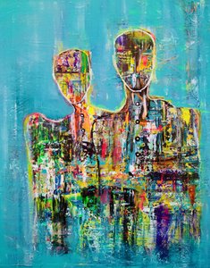 Modern abstract stel door Fredrik Olsen