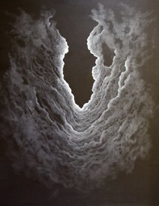 Wervelende wolkentunnel door Fredrik Olsen