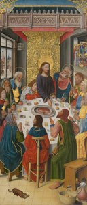 Panelen van het hoofdaltaar van het Charterhuis van Saint-Honoré, Thuison-les-Abbeville: Het Laatste Avondmaal door French