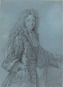 Portret van een jongen door French 17th Century