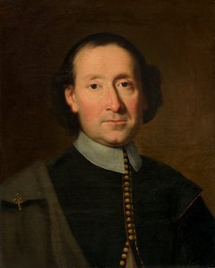 Portret van een man door French 17th Century