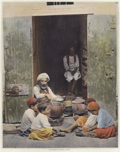 Een inheemse restaurateur in Tunis door French Photographer