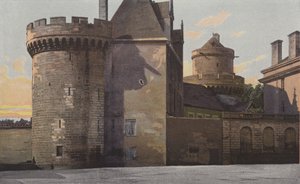 Alencon, Kasteel, Geheel NO door French Photographer