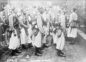 Algerijnse soldaten, 1914-15