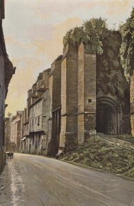 Beaumont-le-Roger, Ingang van de oude abdij door French Photographer