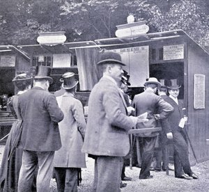 Wedden voor de paardenrace (19e eeuw)