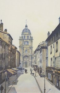 Bourg, Straat en Notre-Damekerk