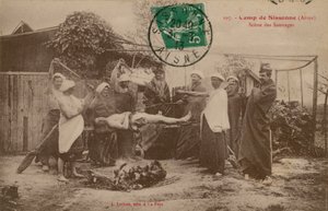 Kamp in Sissonne, Aisne, Frankrijk