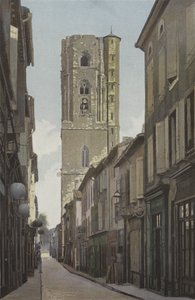 Carcassonne Ville Basse, Kerk Saint-Vincent, Klokkentoren