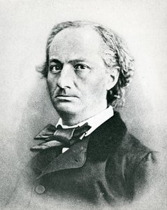 Charles Baudelaire (1821-67) door French Photographer