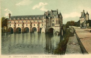 Chenonceaux, Het Kasteel, De Oostelijke Gevel