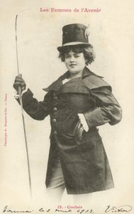 Koetsier, vrouw van de toekomst door French Photographer
