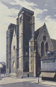 Dijon, Sint-Janskerk door French Photographer