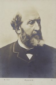 Emile Augier (1820-1889), Franse dramaturg door French Photographer