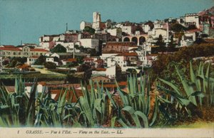 Grasse: Uitzicht naar het oosten door French Photographer
