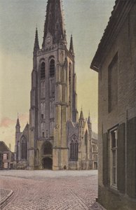 Hondschoote, Kerk, Westgevel