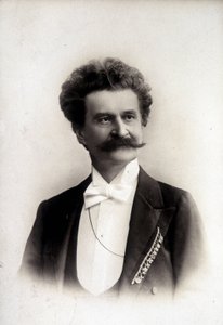 Johann II Strauss fils (1825-1899), Oostenrijkse componist door French Photographer