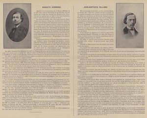 De Commune van Parijs, Auguste Vermorel, Jean-Baptiste Milliere door French Photographer